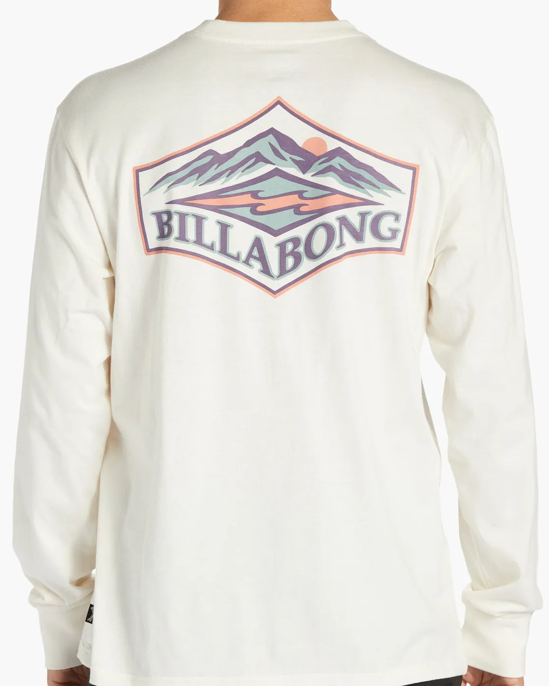 Summit Long Sleeve T-Shirt - Off White sold by Billabong product image thumbnail 3