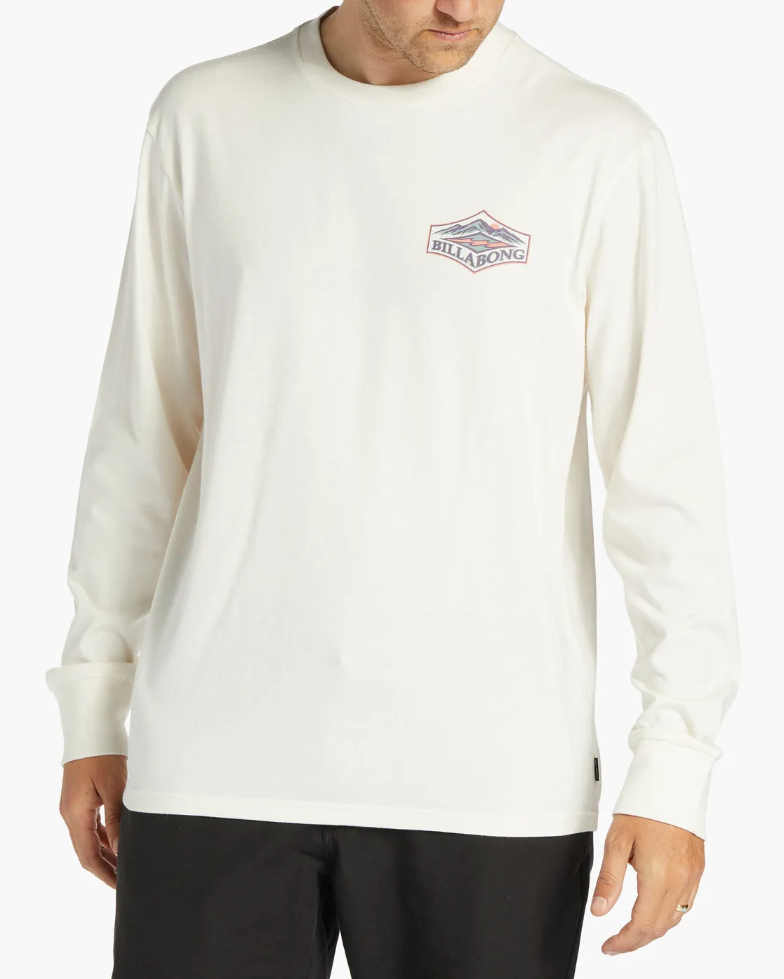 Summit Long Sleeve T-Shirt - Off White sold by Billabong product image thumbnail 2