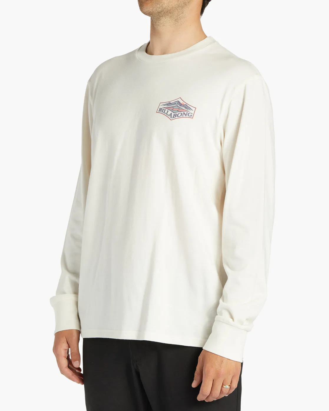 Summit Long Sleeve T-Shirt - Off White sold by Billabong product image thumbnail 5