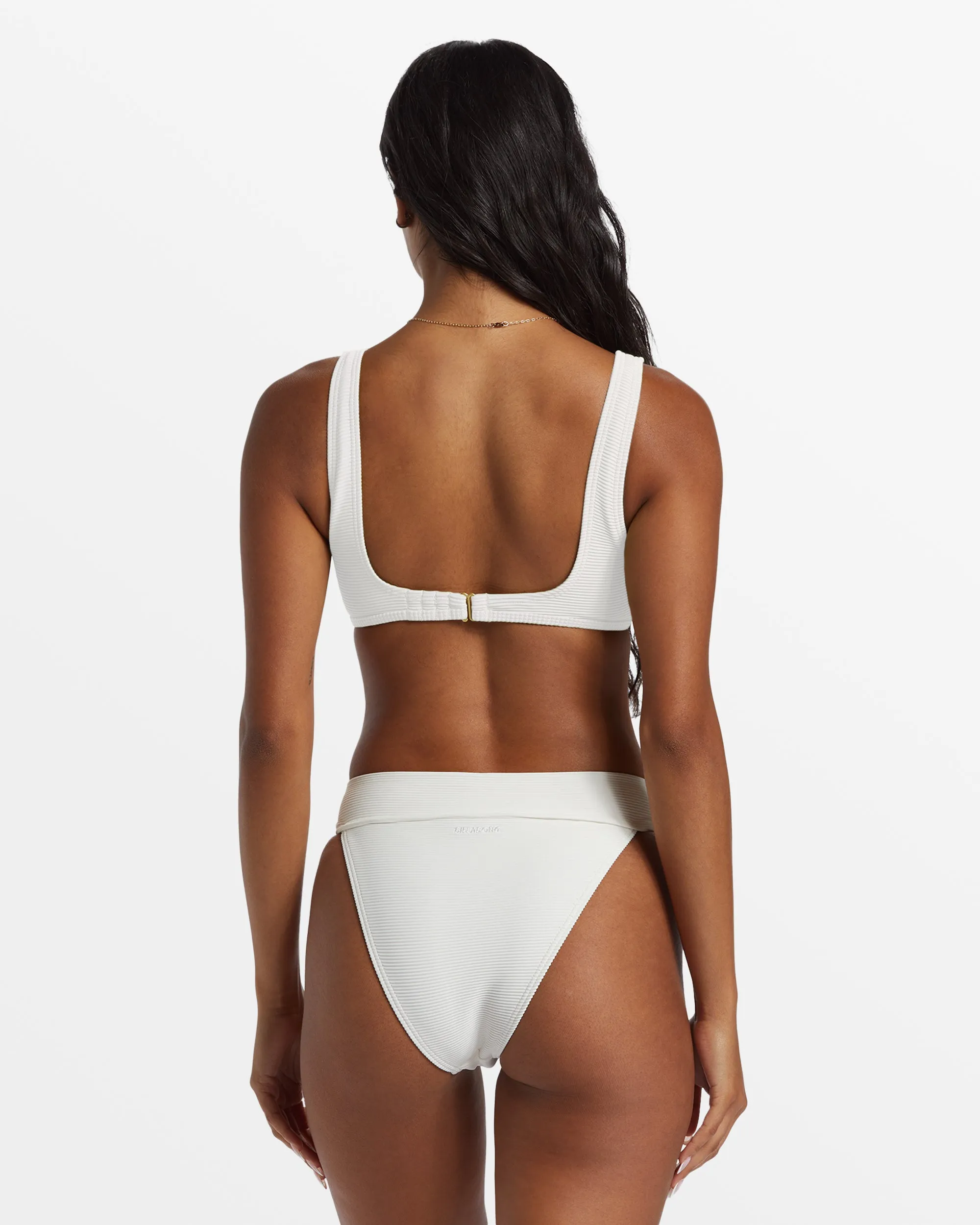 Tanlines Aruba Bikini Bottoms - Salt Crystal sold by Billabong