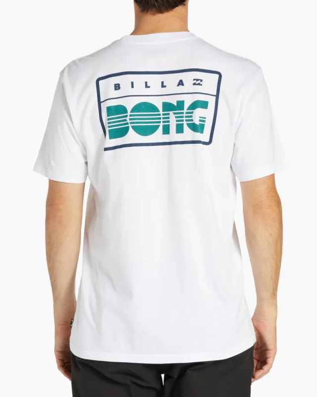 Walled Short Sleeve T-Shirt - White sold by Billabong