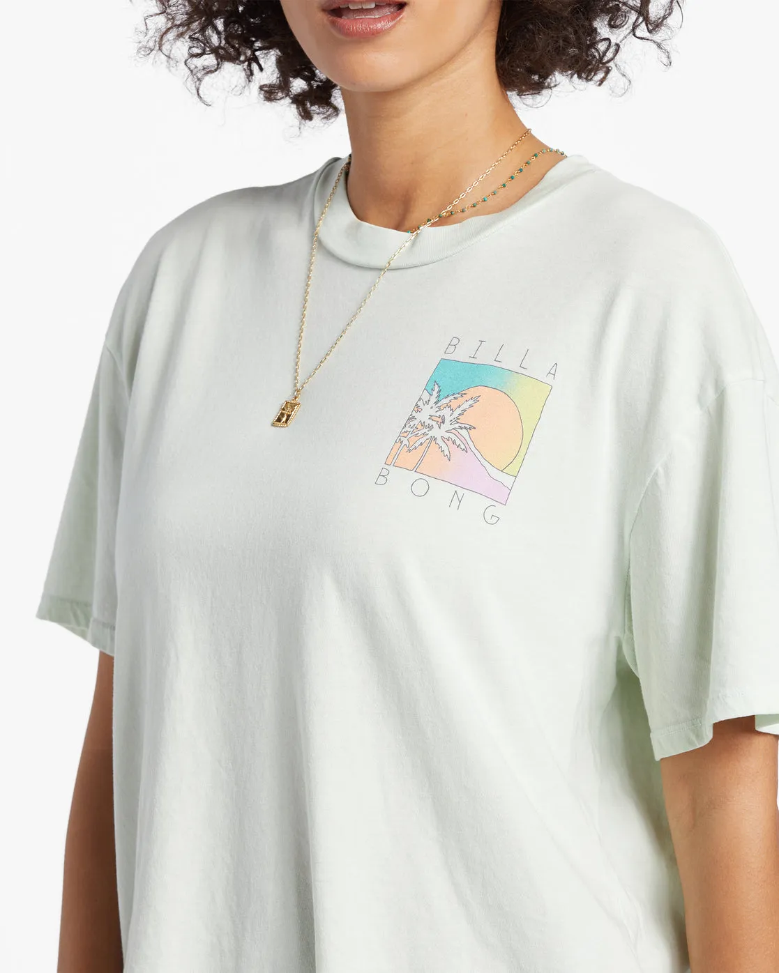 Hello Sun T-Shirt - Sweet Mint sold by Billabong product image thumbnail 4