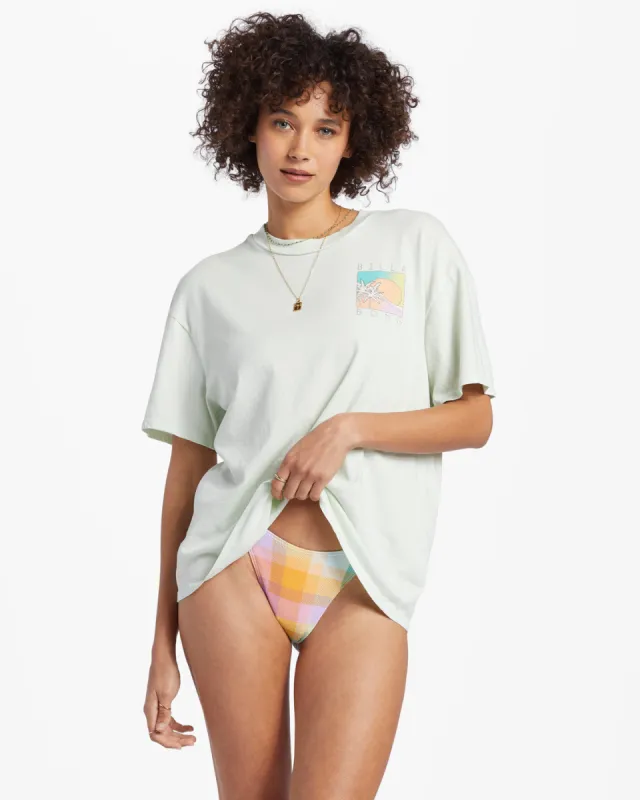 Hello Sun T-Shirt - Sweet Mint sold by Billabong