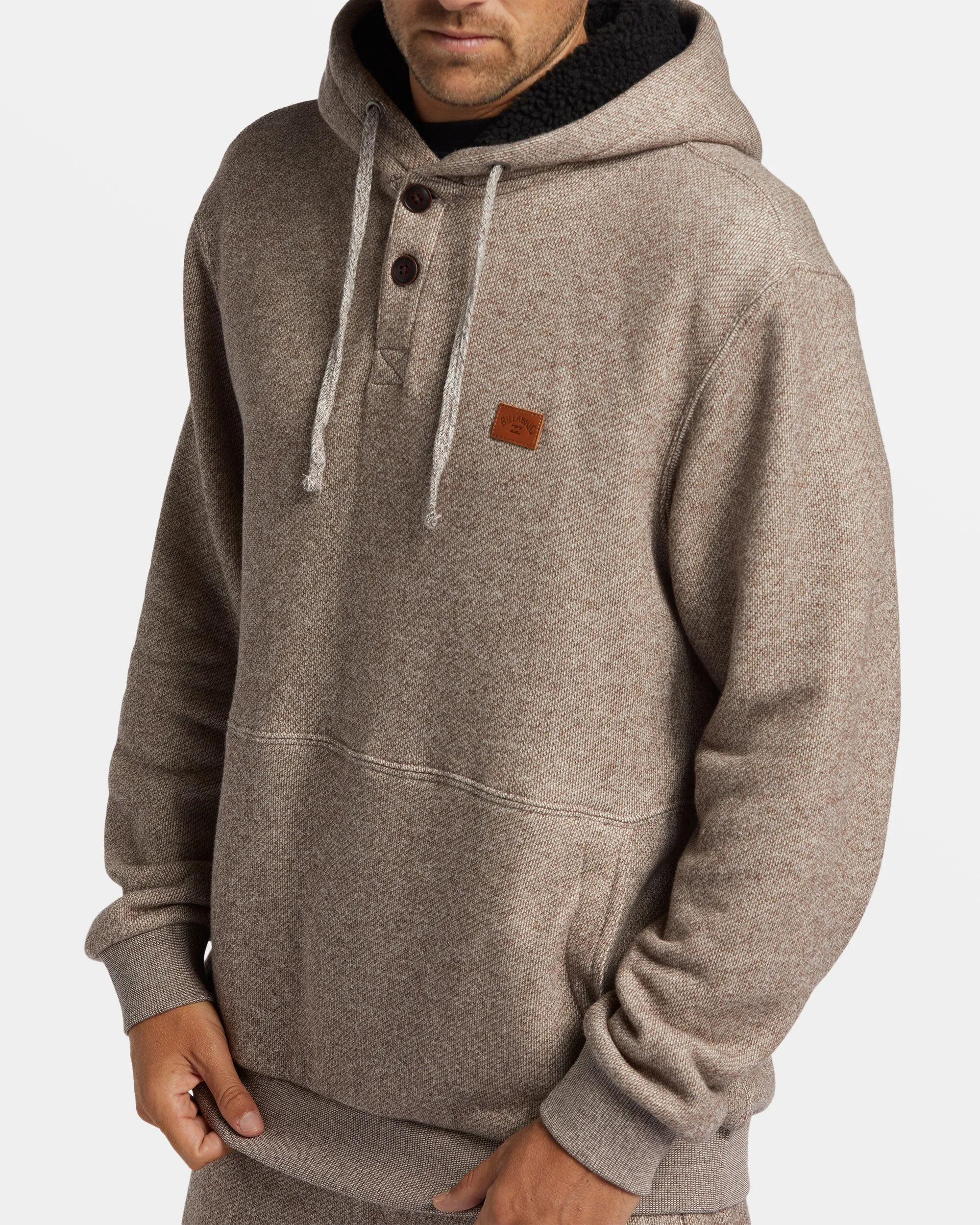 Hudson Hoodie - Java Heather sold by Billabong product image thumbnail 5