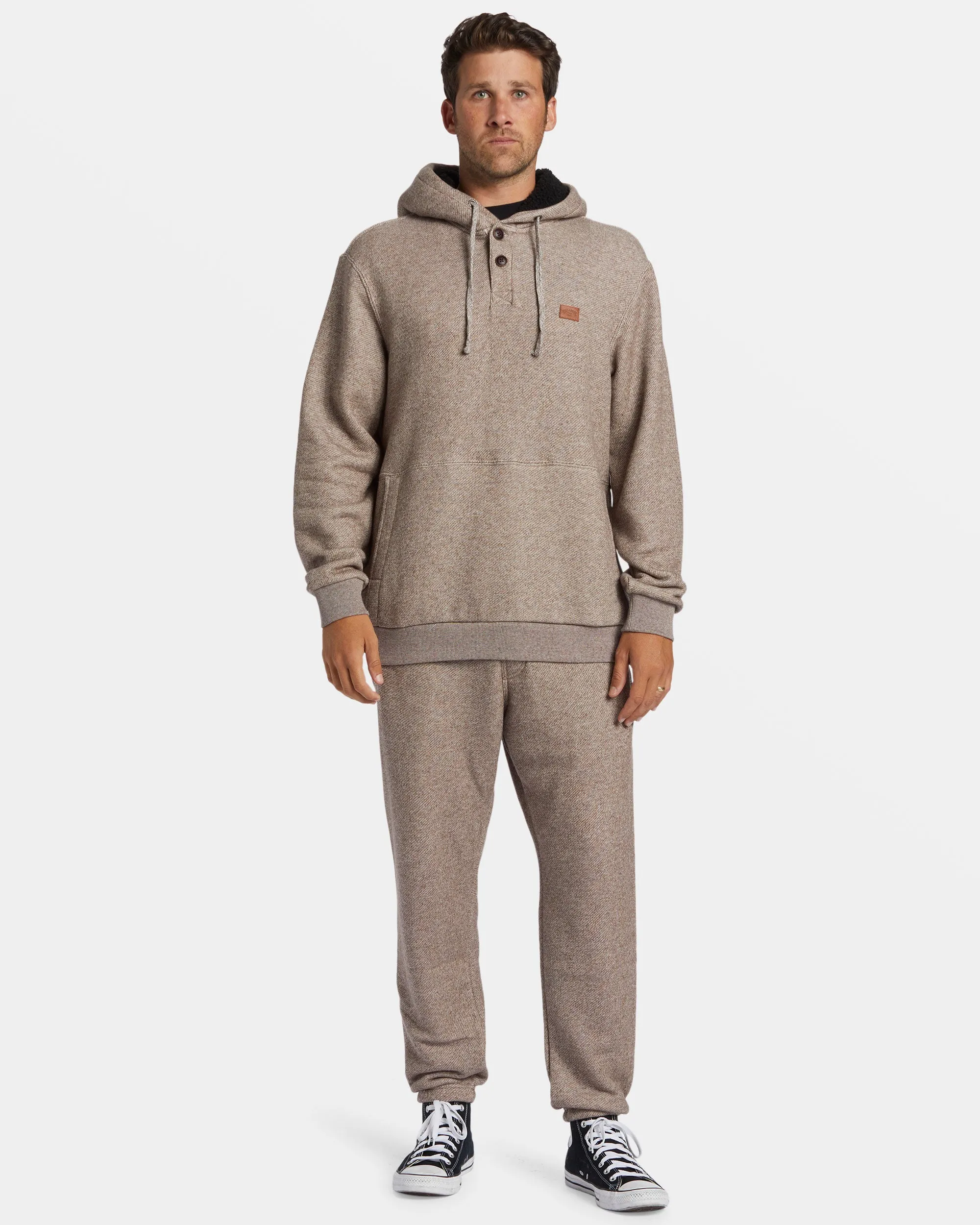 Hudson Hoodie - Java Heather sold by Billabong product image thumbnail 4
