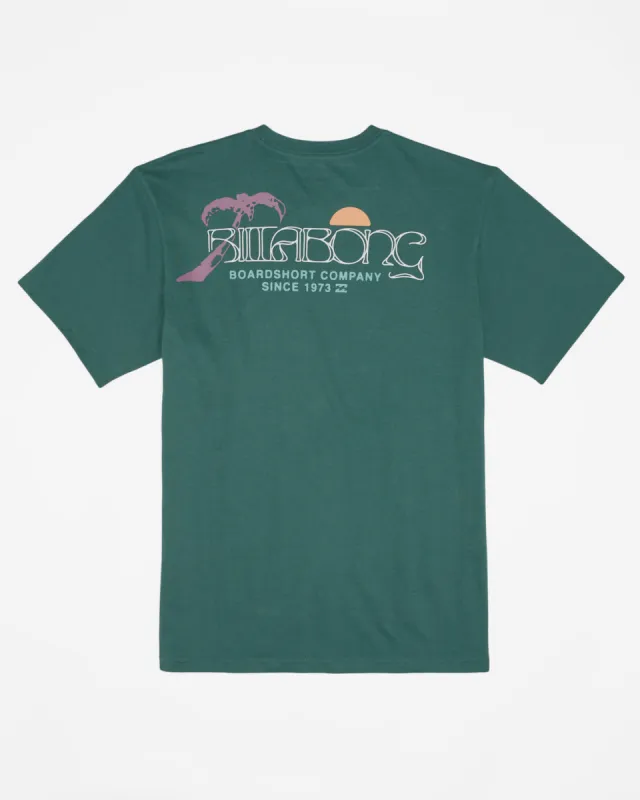 Boys Lounge Short Sleeve T-Shirt - Billiard sold by Billabong