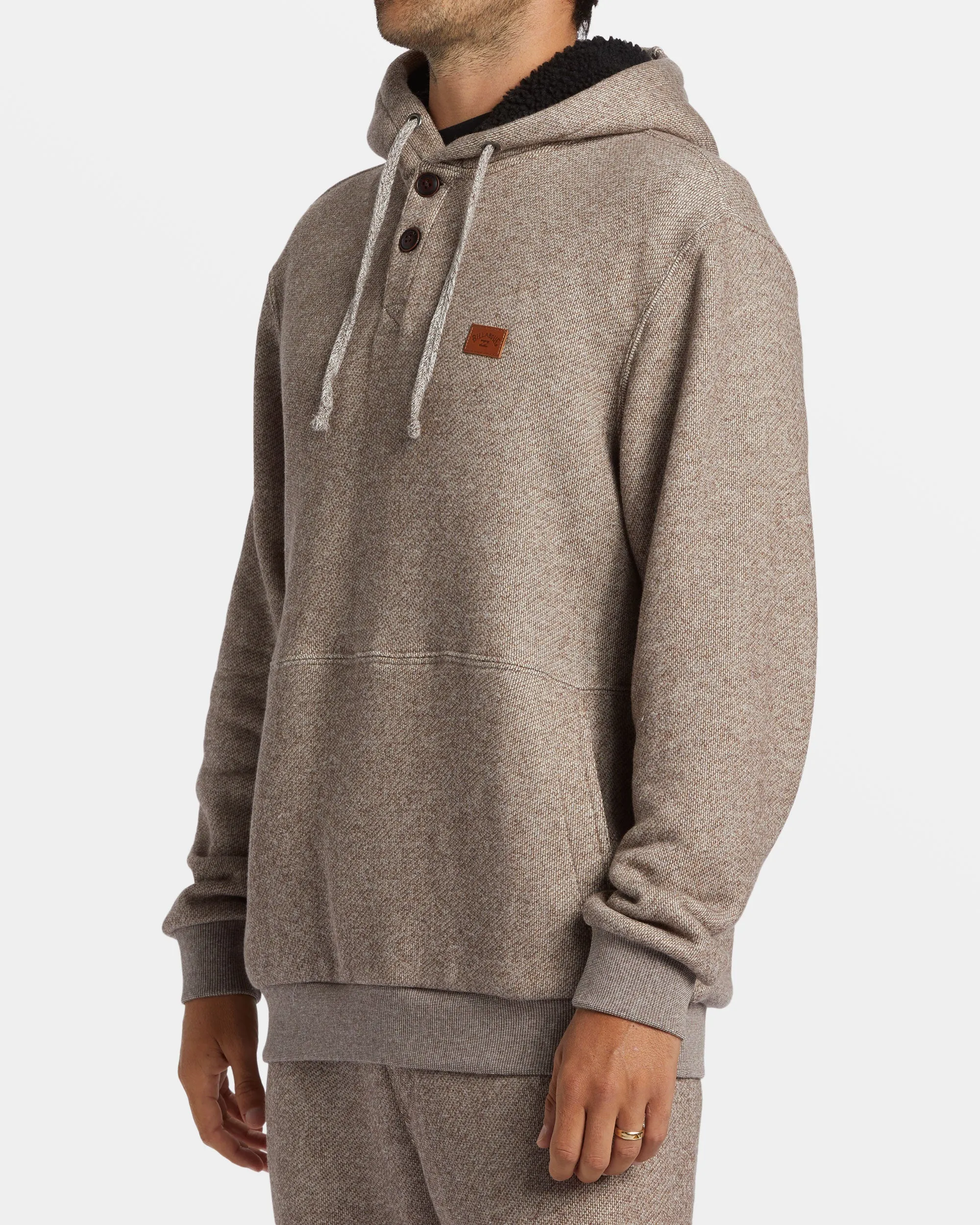 Hudson Hoodie - Java Heather sold by Billabong product image thumbnail 3