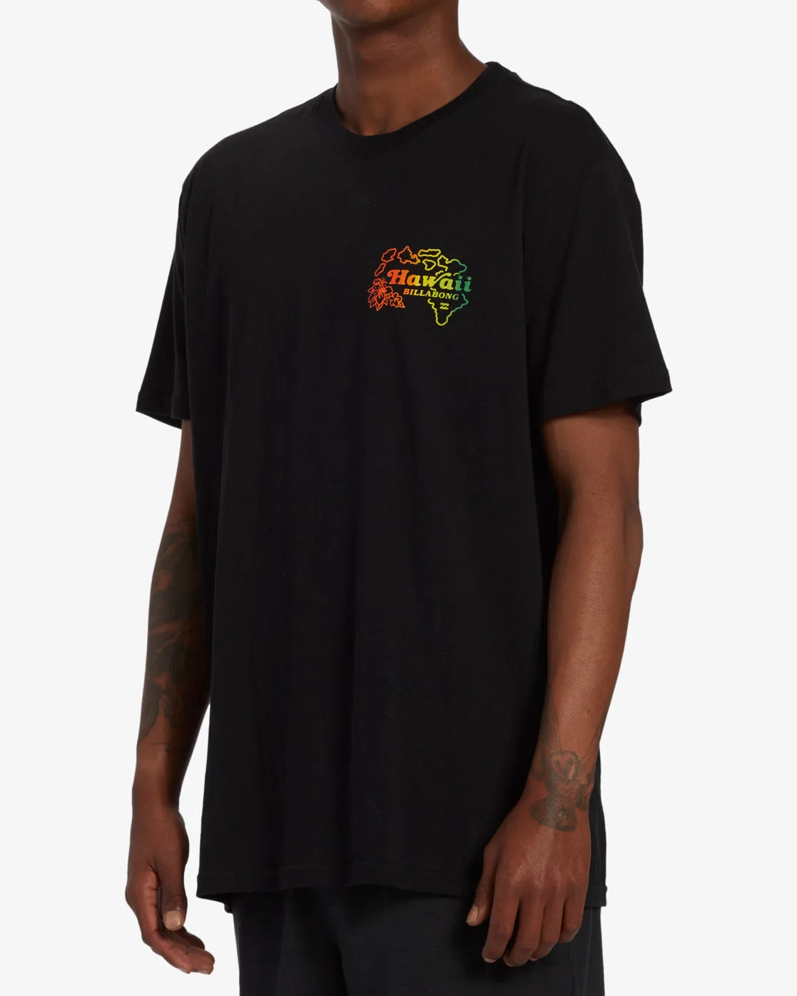 Handkie Hawaii T-Shirt - Black sold by Billabong product image thumbnail 3