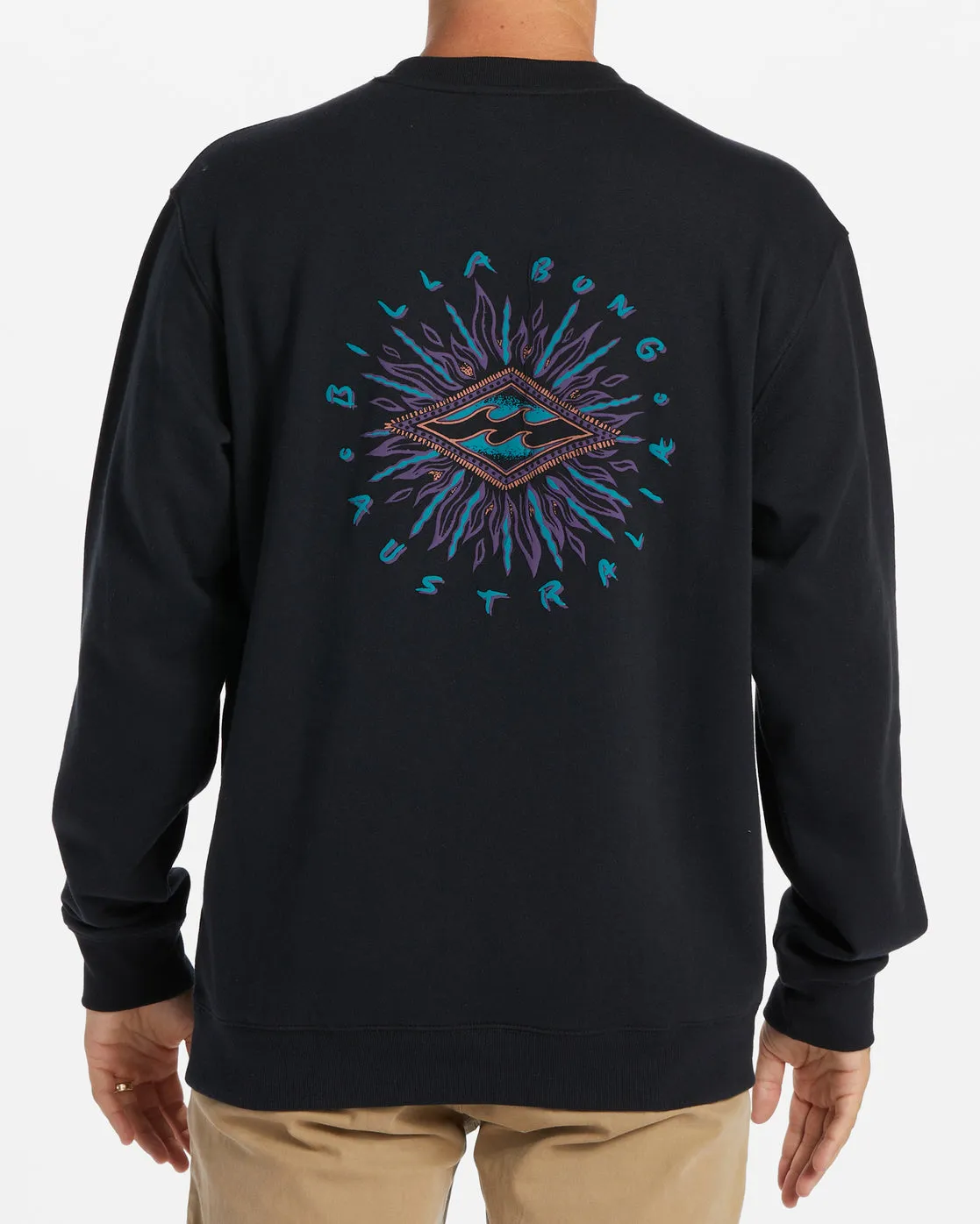 Short Sands Sweatshirt - Black sold by Billabong product image thumbnail 3