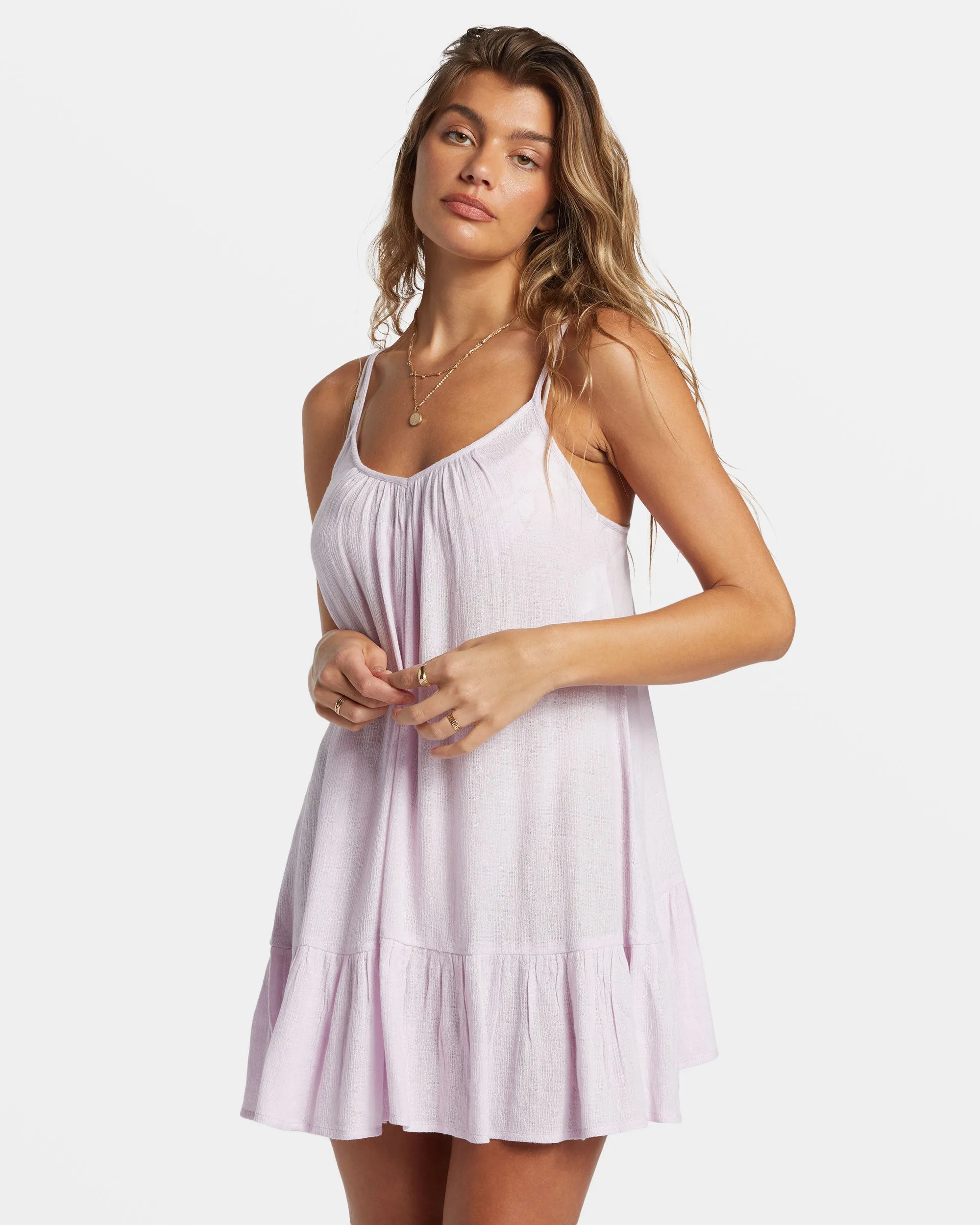 Beach Vibes Beach Cover-Up - Iced Lavender sold by Billabong