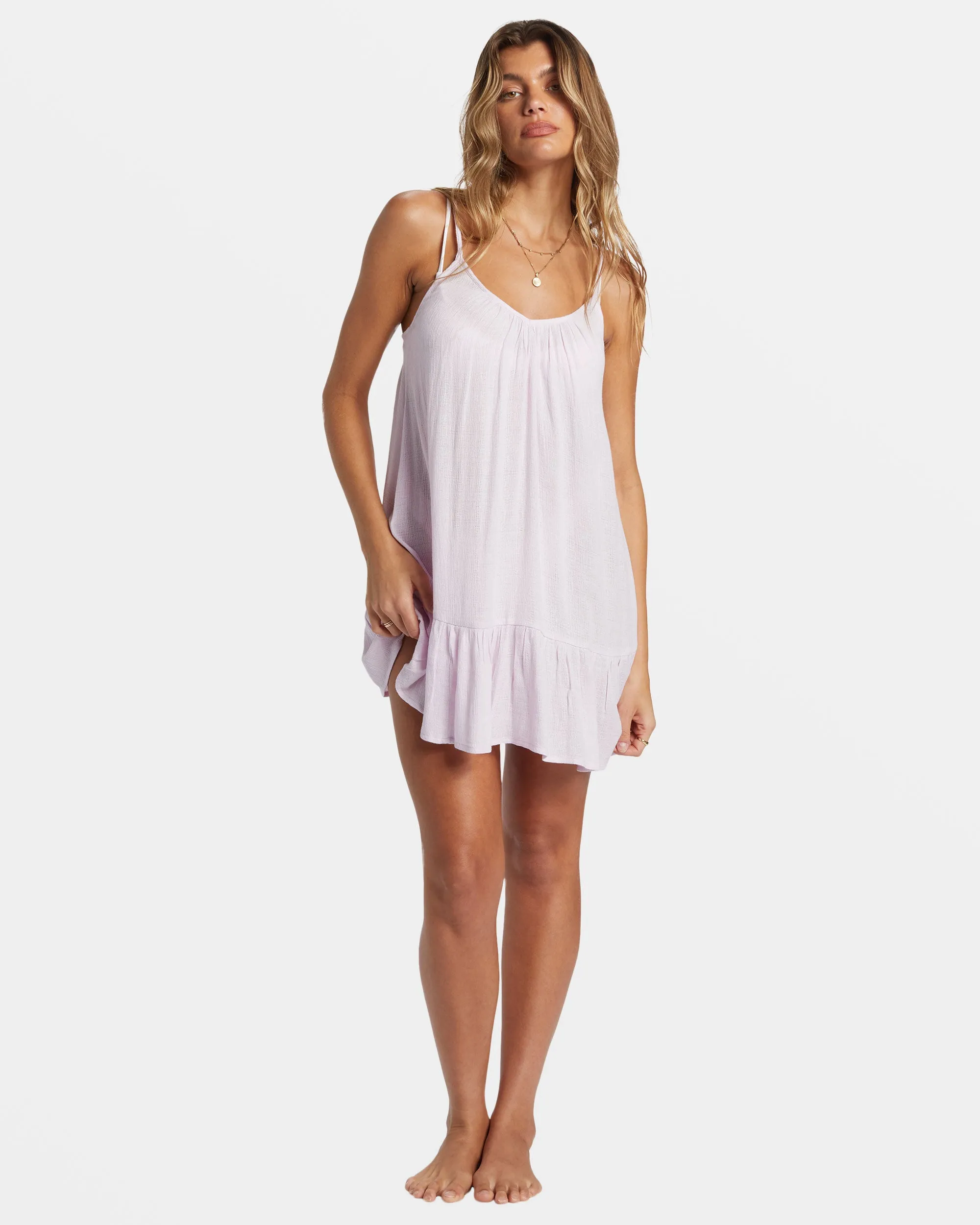 Beach Vibes Beach Cover-Up - Iced Lavender sold by Billabong product image thumbnail 5