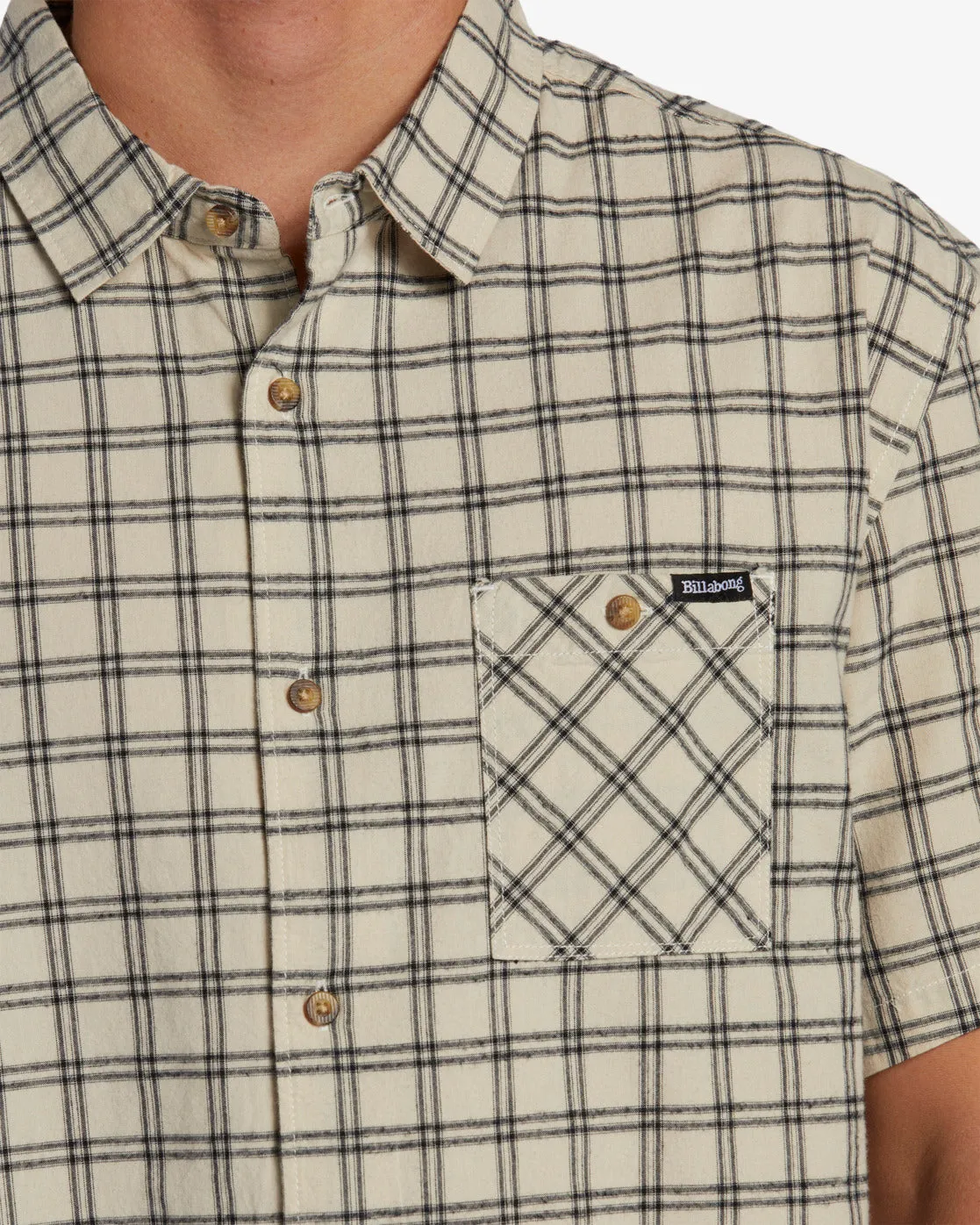 Mogul Short Sleeve Woven Shirt - Chino sold by Billabong product image thumbnail 4