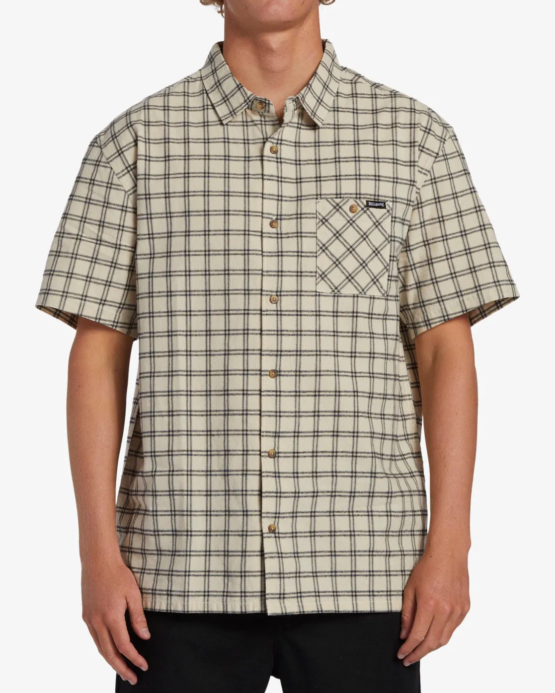 Mogul Short Sleeve Woven Shirt - Chino sold by Billabong