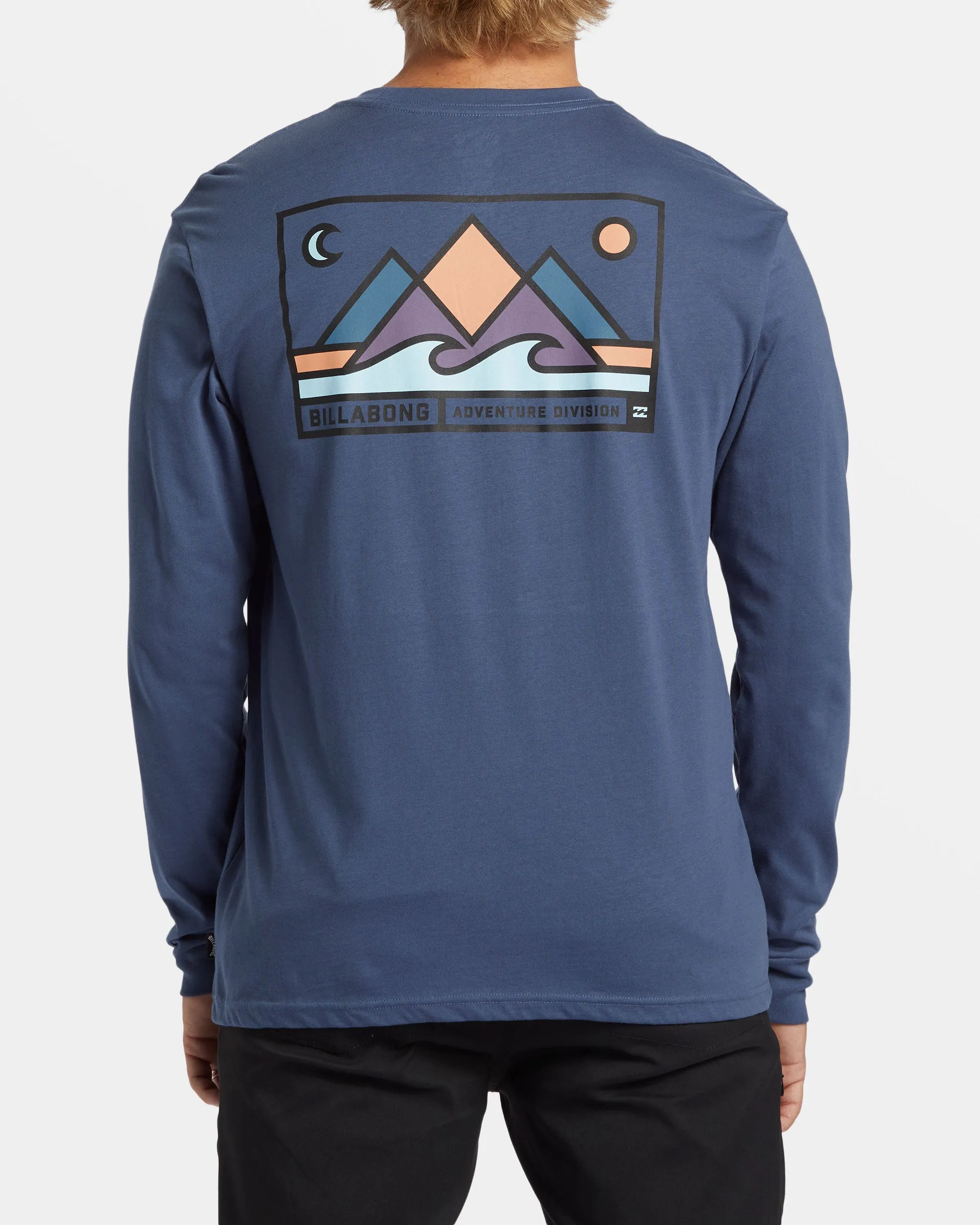 Range Long Sleeve T-shirt - Slate Blue sold by Billabong