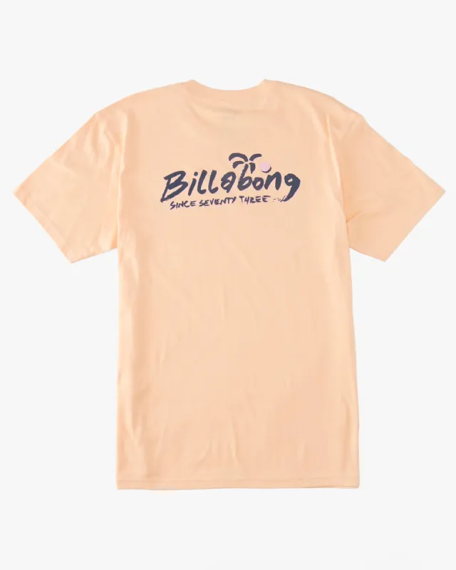 Boys (2-7) Lounge T-Shirt - Cantaloupe sold by Billabong