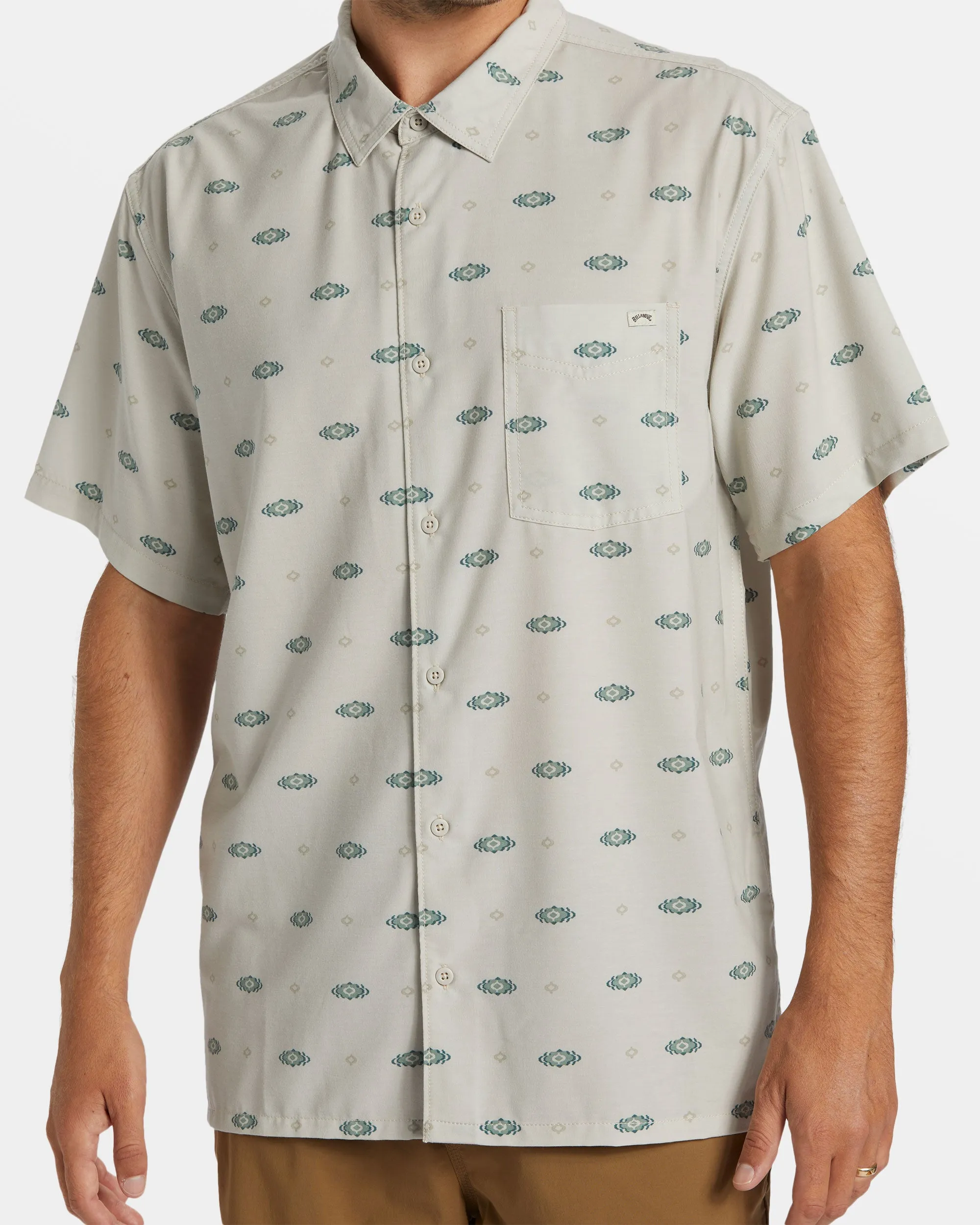 A/Div Surftrek Trail Short Sleeve Shirt - Stone sold by Billabong product image thumbnail 2
