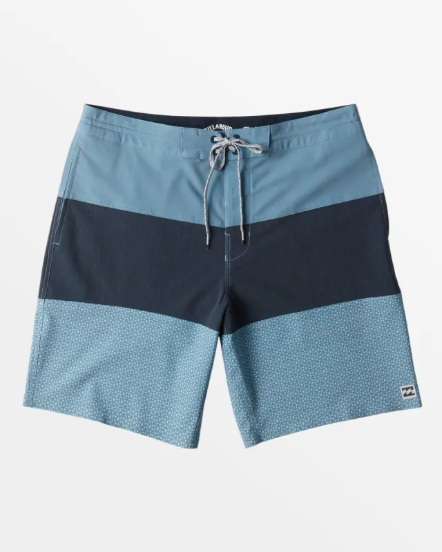 Tribong Lo Tide 19" Boardshorts - Washed Blue sold by Billabong