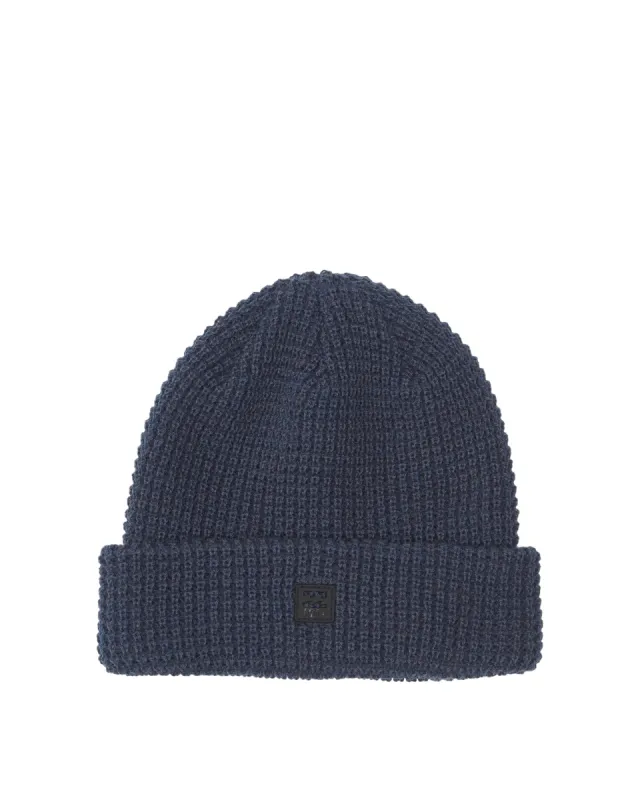 Adventure Division Barrow Cuff Beanie - Dusty Navy sold by Billabong