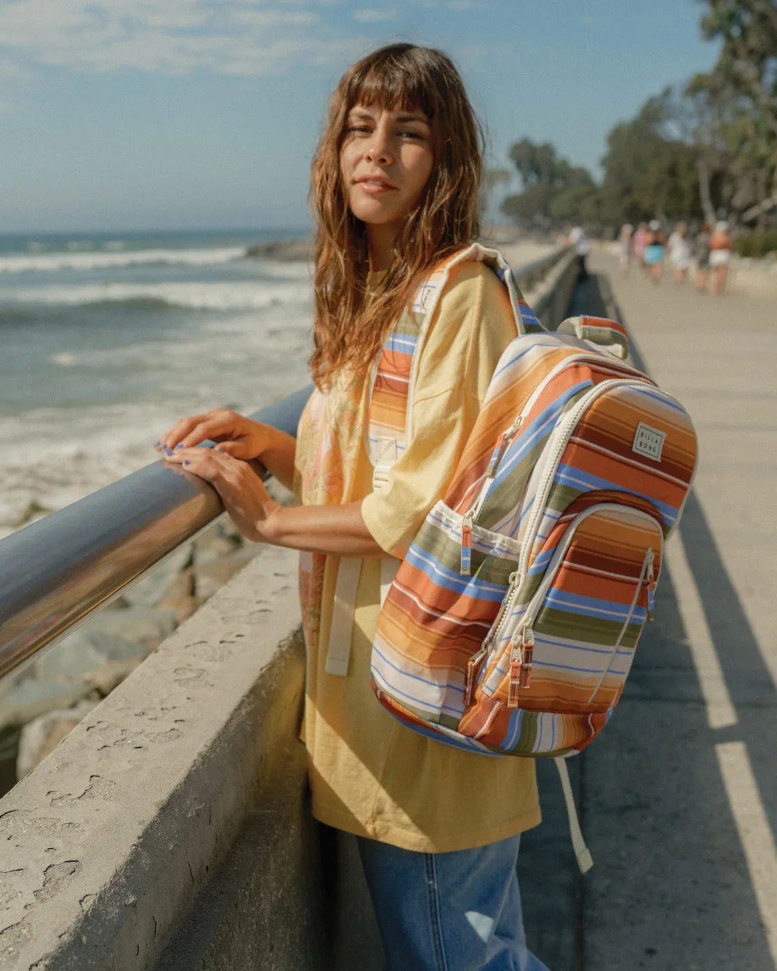 Roadie Backpack - Orange Kiss sold by Billabong