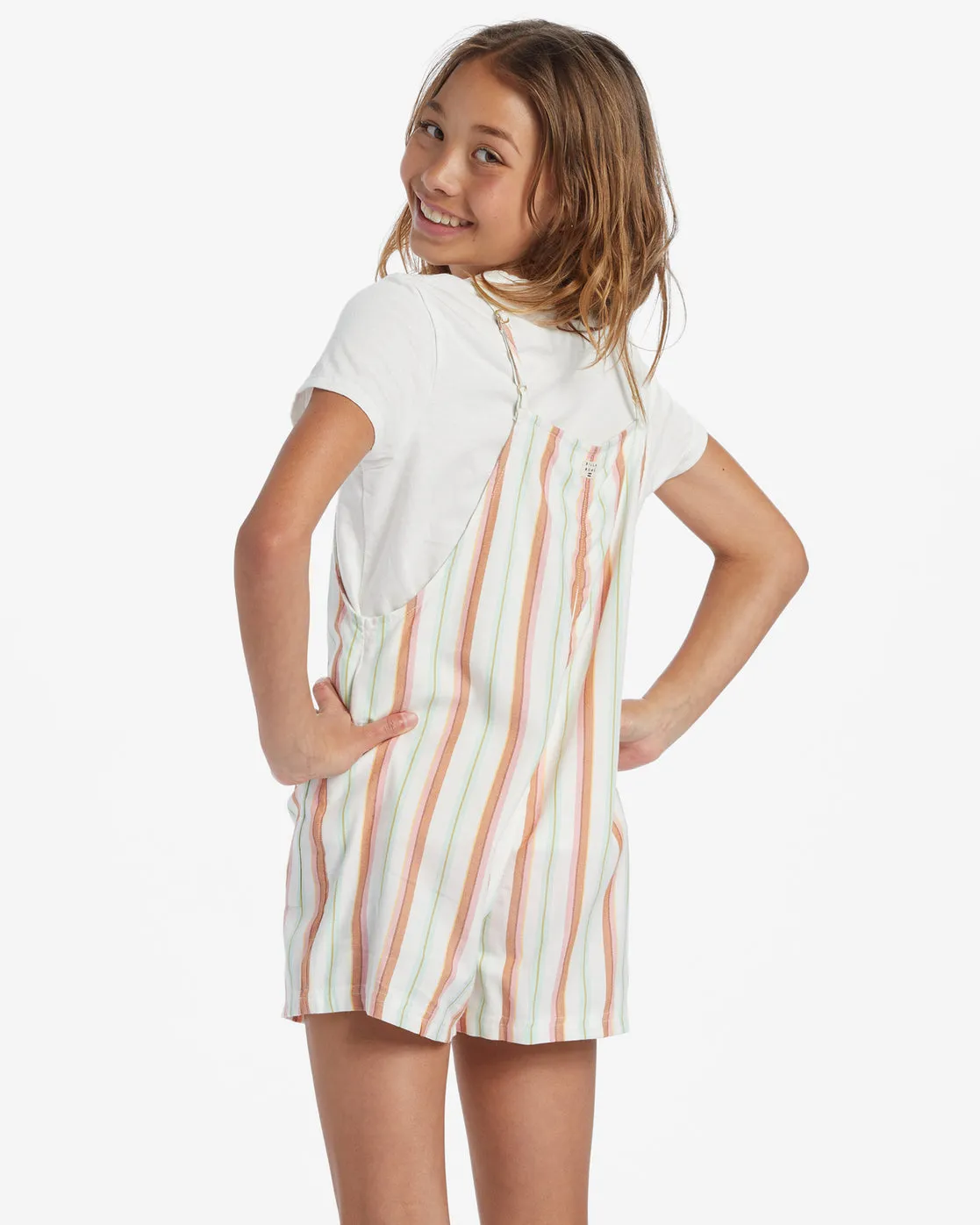 Girls Wave Watch Romper - Fresh Nectar sold by Billabong product image thumbnail 3