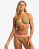 A/Div Banded Triangle Upf 50 Bikini Top - Cedar sold by Billabong