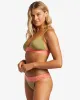 A/Div Banded Triangle Upf 50 Bikini Top - Cedar sold by Billabong