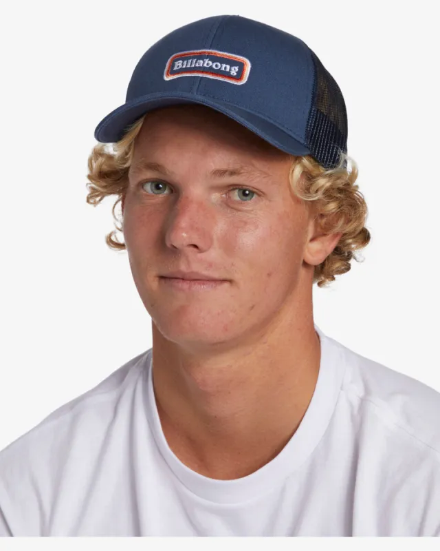 Walled Trucker Hat - Denim Blue sold by Billabong