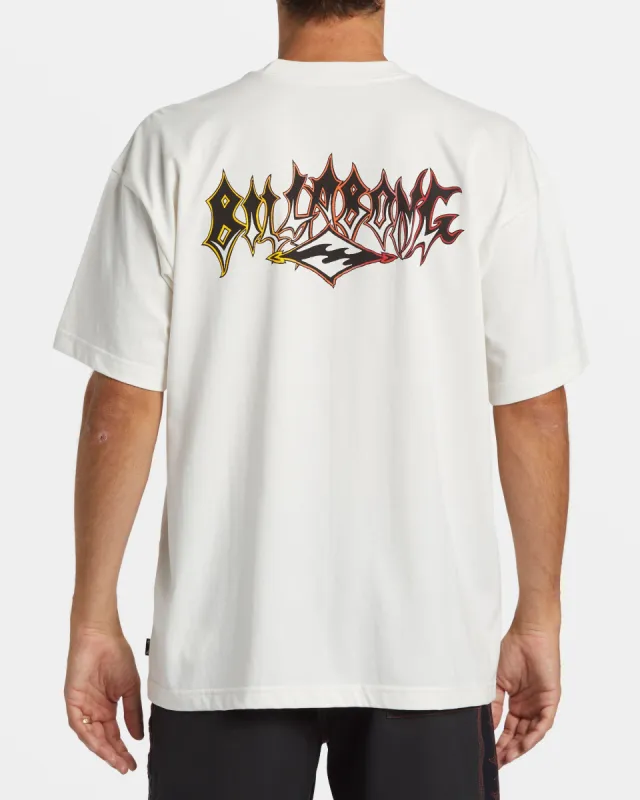 Immortal T-Shirt - Off White made by Billabong