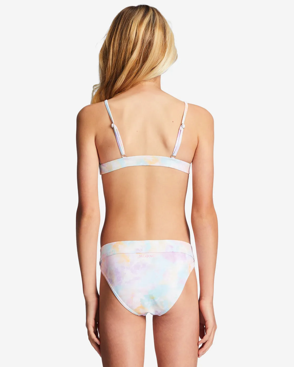 Girls 4-16 Time For Tie Dye Triangle Two-Piece Bikini Set - Multi sold by Billabong product image thumbnail 3