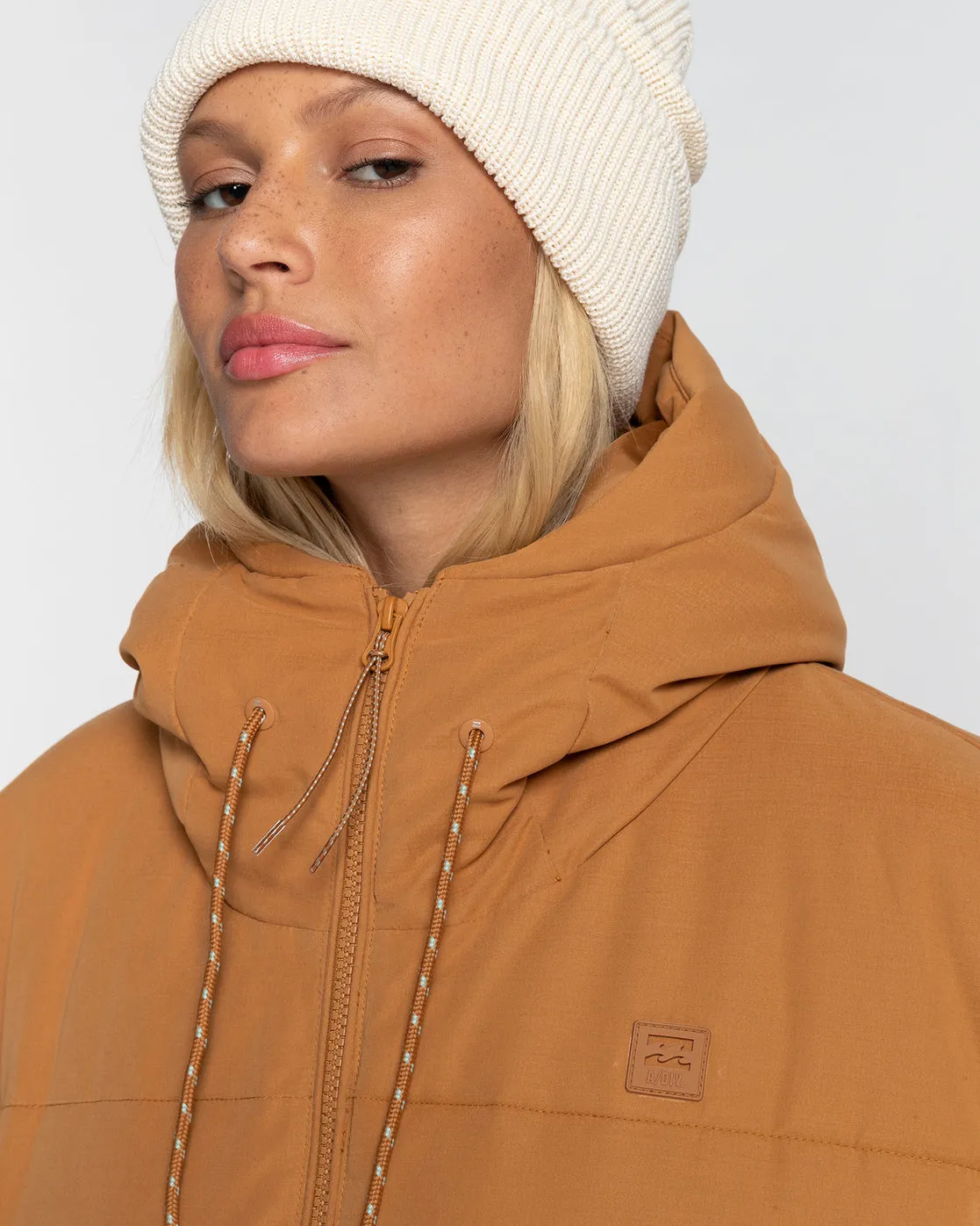 Love On You Hooded Jacket - Caramel sold by Billabong product image thumbnail 4