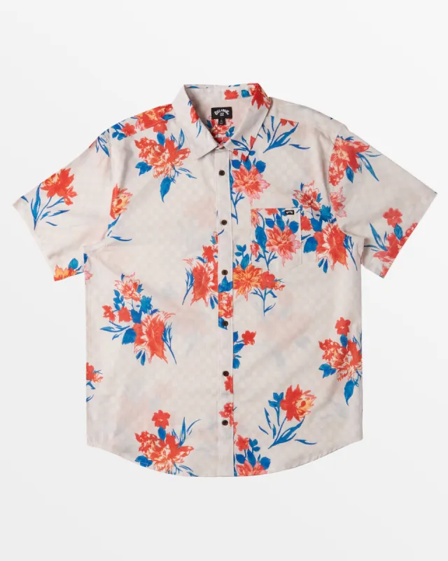 Sundays Short Sleeve Shirt - Nimbus Cloud sold by Billabong