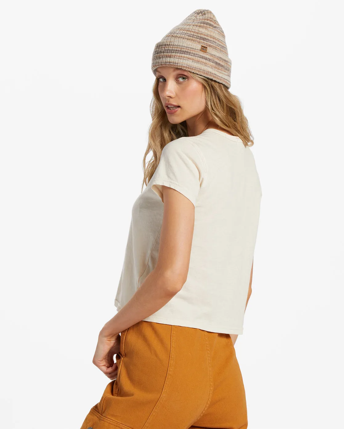 Better Then Basic Short Sleeve T-Shirt - White Cap sold by Billabong product image thumbnail 3