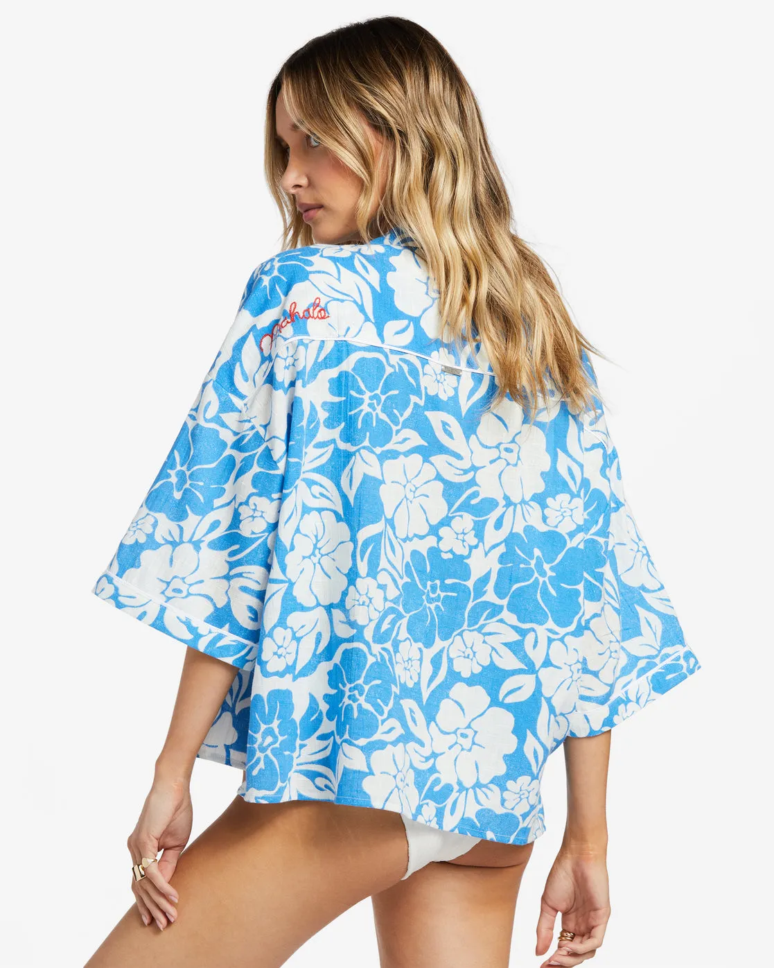 All Good Short Sleeve Shirt - Seaside sold by Billabong product image thumbnail 4