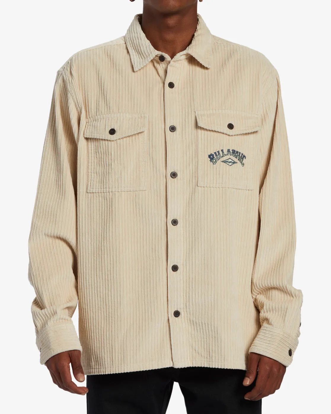 Bong Days Long Sleeve Cord Shirt - Chino sold by Billabong