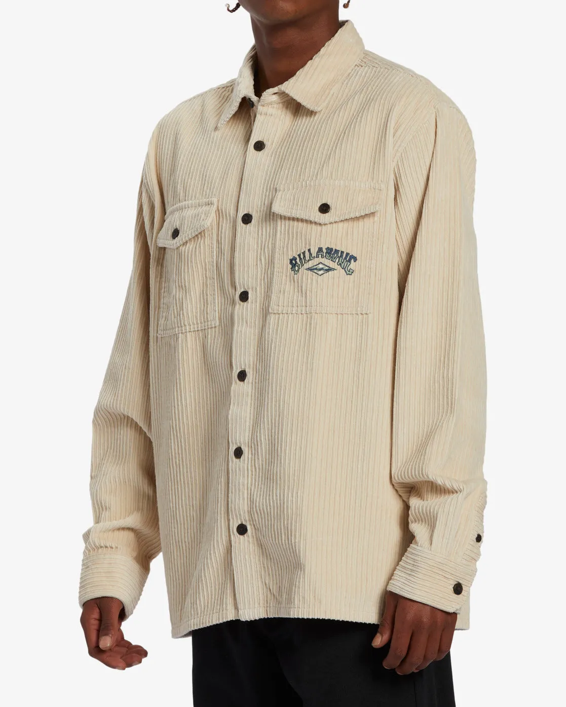 Bong Days Long Sleeve Cord Shirt - Chino sold by Billabong product image thumbnail 2
