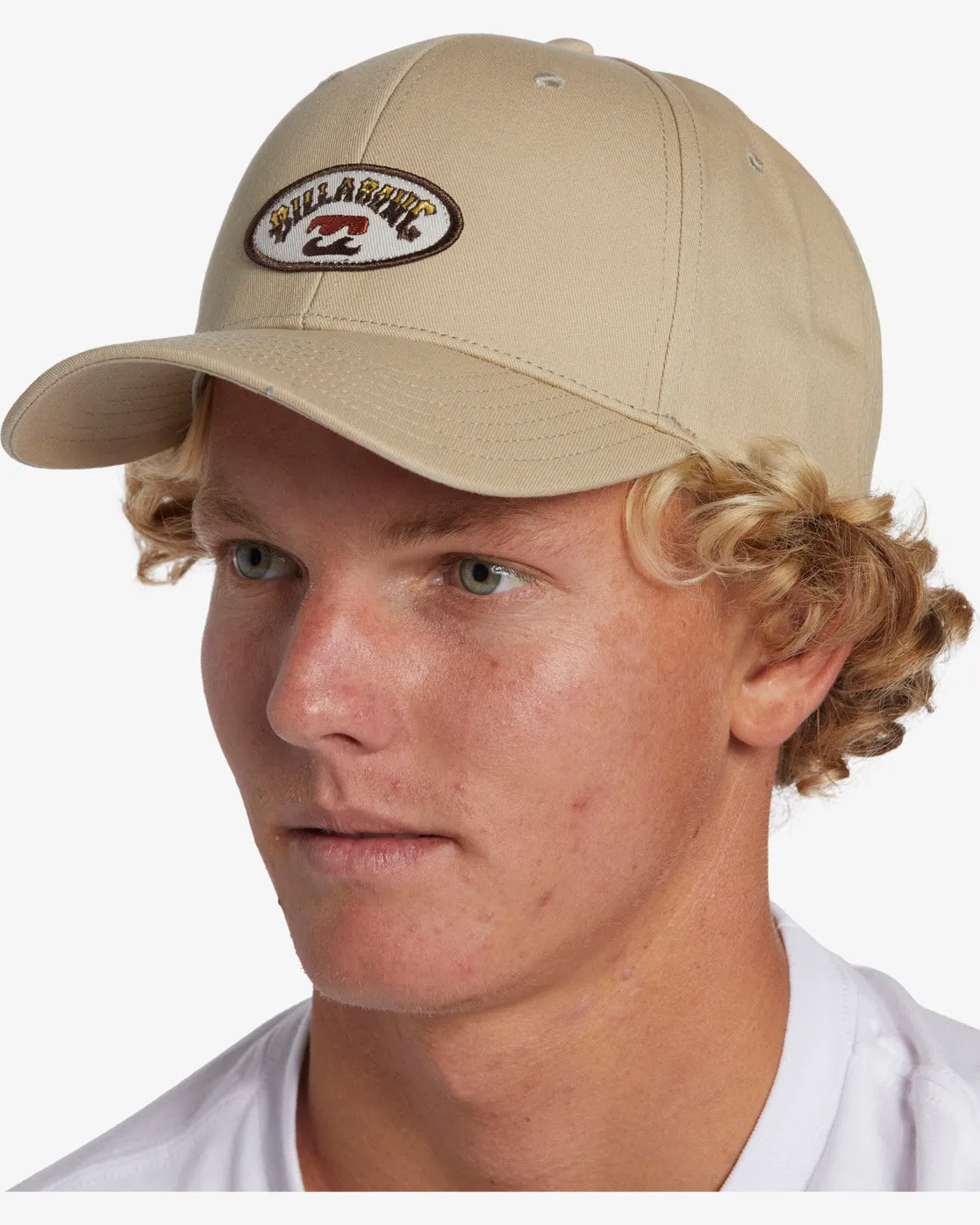 Walled Snapback Hat - Taupe sold by Billabong