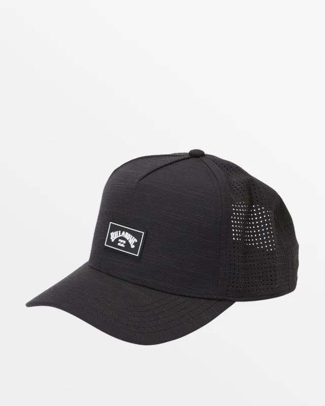 Crossfire Snapback Hat - Black Slub sold by Billabong
