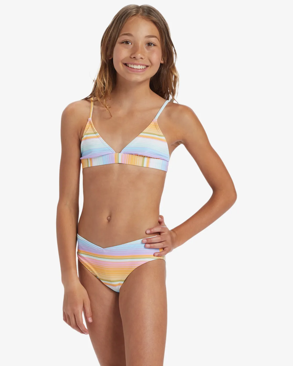 Girls Blissed Out Banded Tri Set Bikini Set - Multi sold by Billabong product image thumbnail 4