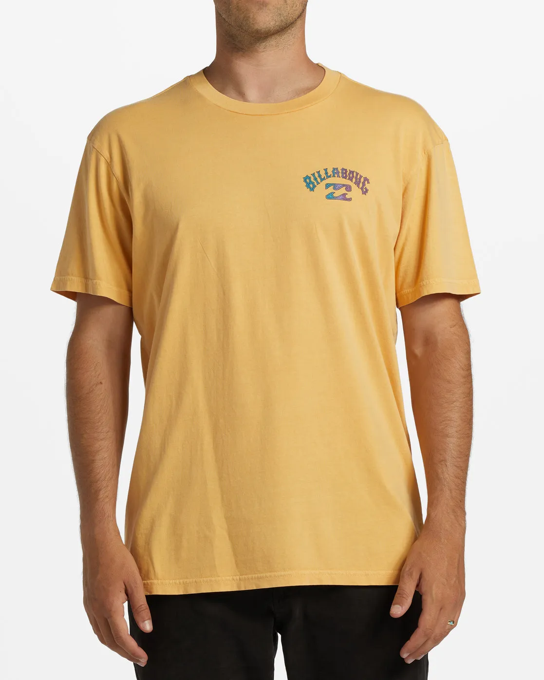 Arch OG Short Sleeve Wave Washed T-Shirt - Deep Gold sold by Billabong product image thumbnail 4