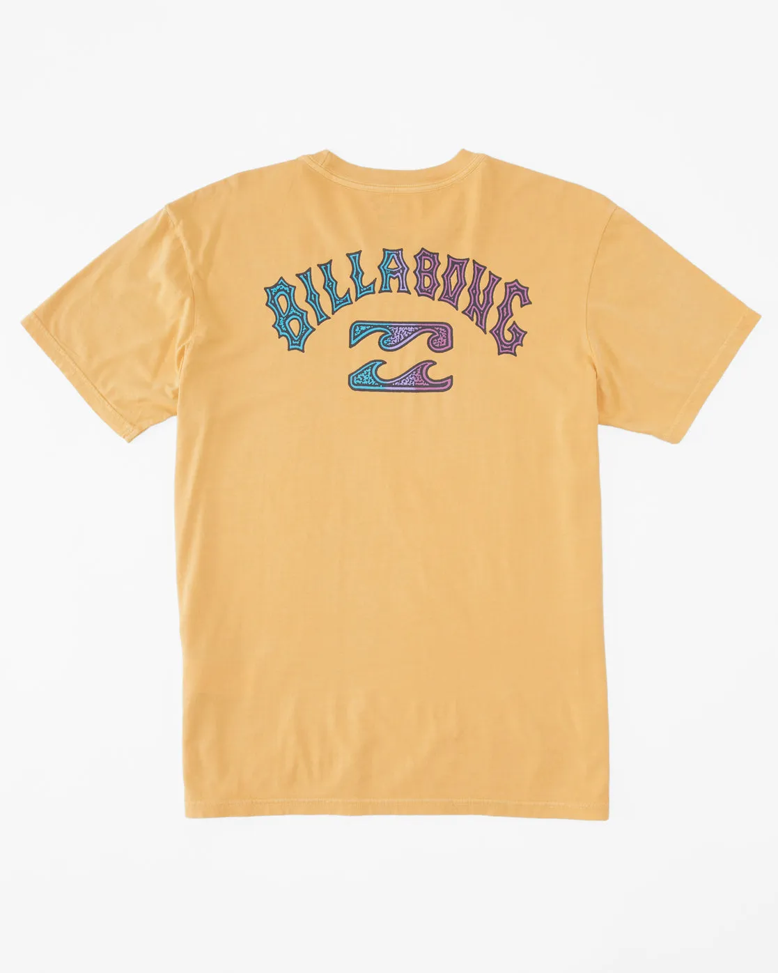 Arch OG Short Sleeve Wave Washed T-Shirt - Deep Gold sold by Billabong product image thumbnail 5