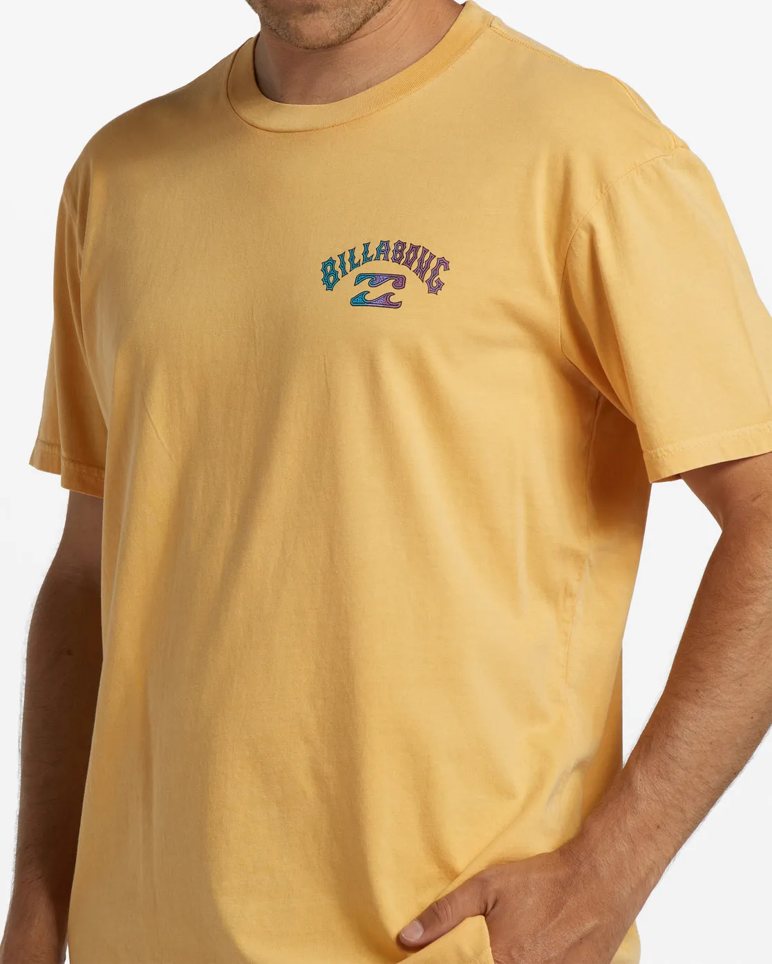 Arch OG Short Sleeve Wave Washed T-Shirt - Deep Gold sold by Billabong product image thumbnail 2