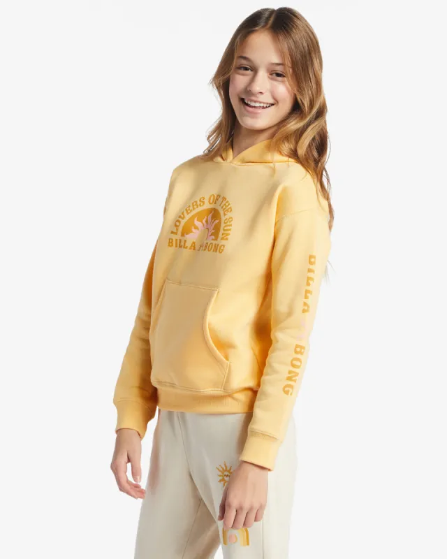 Girls Love The Sun Sweatshirt - Buttermilk sold by Billabong