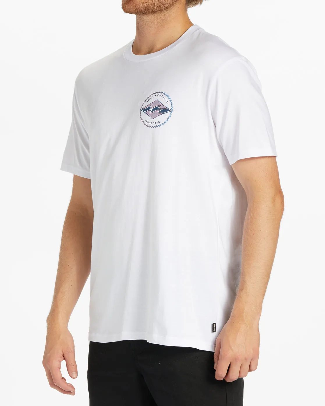 Rotor Diamond Short Sleeve T-Shirt - White sold by Billabong product image thumbnail 4