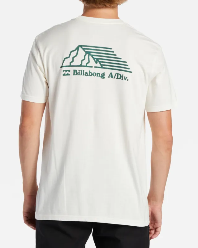 A/Div Run Club T-Shirt - Off White made by Billabong