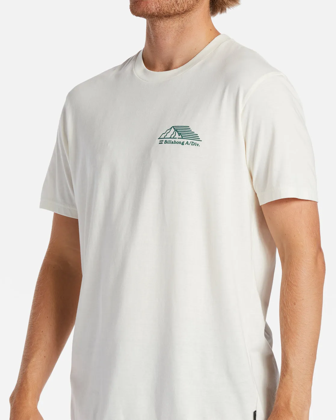A/Div Run Club T-Shirt - Off White sold by Billabong product image thumbnail 3