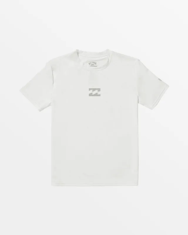 Boys All Day Wave Short Sleeve Shirt - White sold by Billabong