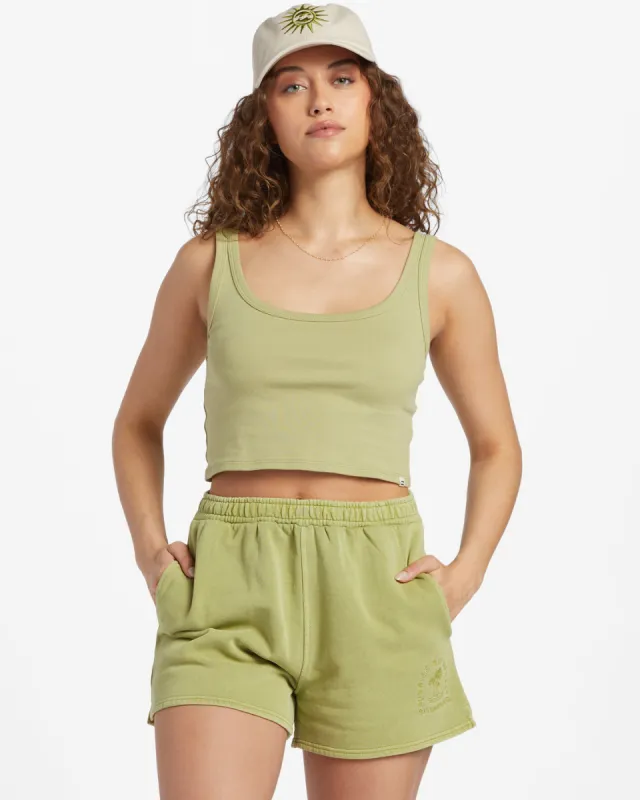 Sun Goddess Tank Knit - Avocado sold by Billabong