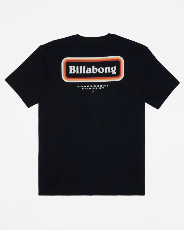 Boys Walled Short Sleeve T-Shirt - Navy sold by Billabong