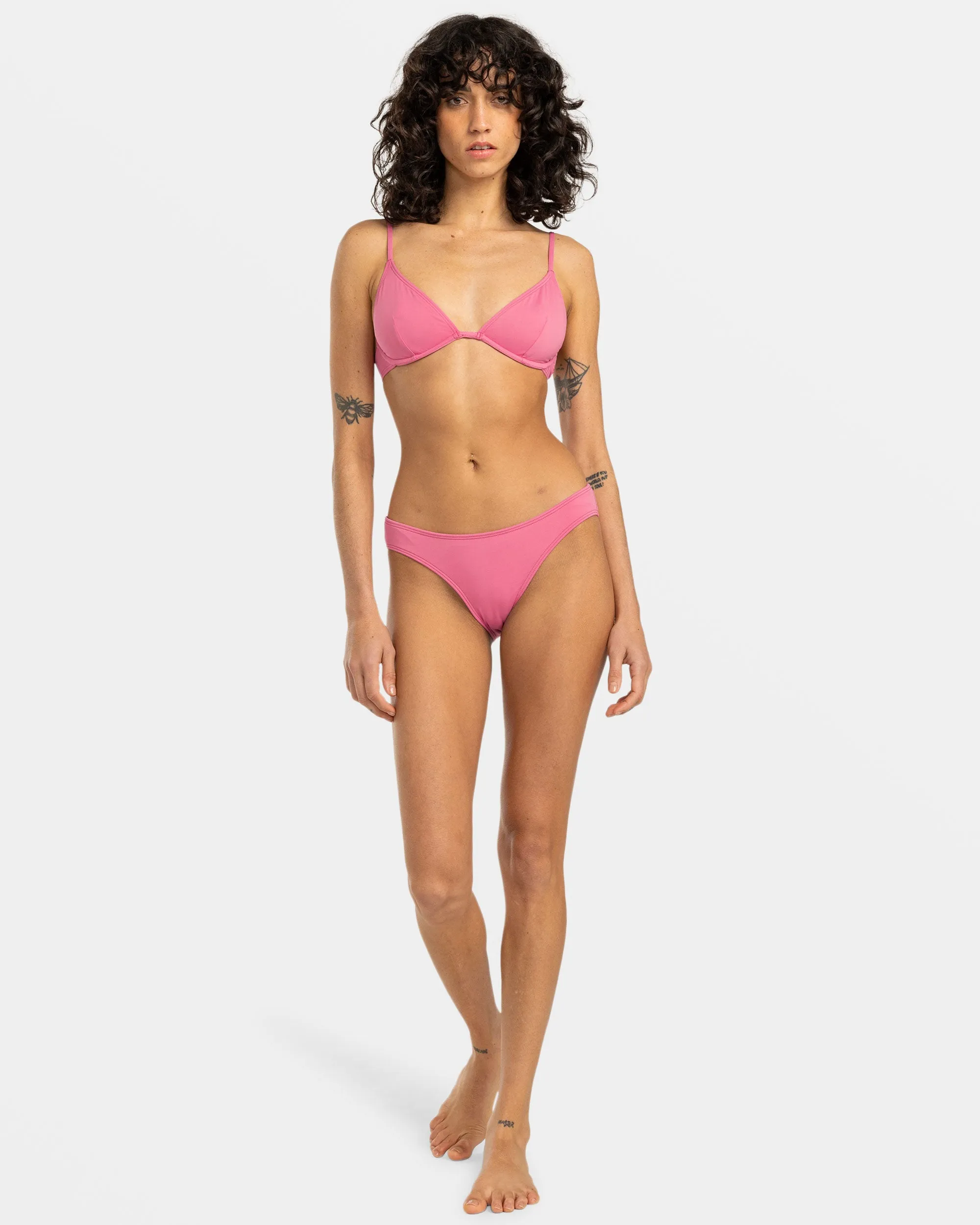 Sol Searcher Lowrider Bikini Bottoms - Berry Pink sold by Billabong product image thumbnail 5