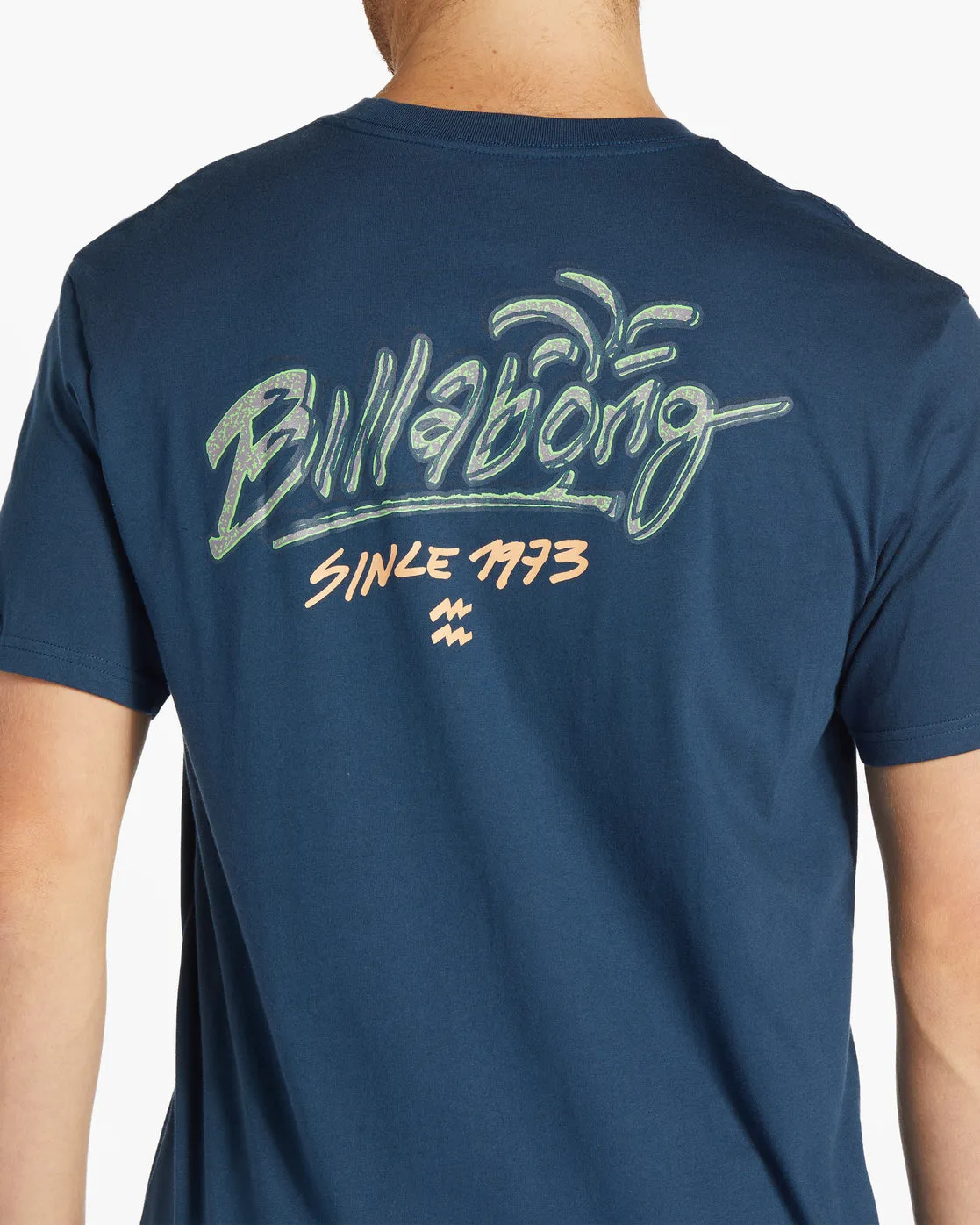 Lounge Short Sleeve T-Shirt - Dark Blue sold by Billabong product image thumbnail 3